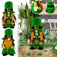 thumbnail image 2 of EUDIDV Irish Day St. Patrick's Day Decorations Irish Day Faceless Doll Rudolph Goblin Gnomes Gift Decorations Lucky Charm Products, 2 of 7