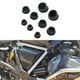 thumbnail image 2 of sweethay Cubierta de orificio de marco negra fácil de instalar para una protección eficiente del marco Tapas Alto rendimiento Durable Fácil Accesorios para motos, 2 of 6