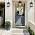 thumbnail image 4 of Gray MgO Round 12.2in. H Outdoor Planter, 4 of 7