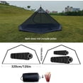 thumbnail image 2 of 2-4 Person Camping Tent 4 Seasons Backpacking Ultralight Easy Up Hot Teepee, 2 of 10