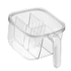thumbnail image 4 of Caja De Condimentos Para Especias, Estante Transparente Para Condimentos, 4 Compartimentos, Tarro Para Especias Con 4 Cucharas Para Azúcar, Sal, Pimienta Y Otras Especias, 4 of 8