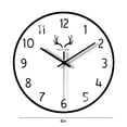 thumbnail image 3 of Zenithome Wall Clock Silent NonTicking Battery Operated 8 Inch Quartz Decorative Easy To Read School Clock 1AA Small Home Appliances, 3 of 8