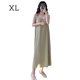 thumbnail image 2 of Qarigey Vestido Largo Sin Mangas Gasa Ropa De Verano Vestido Suelto Sexy, Blanco, M Vestidos Verde claro SG Qarigey AP001588-19B, 2 of 6