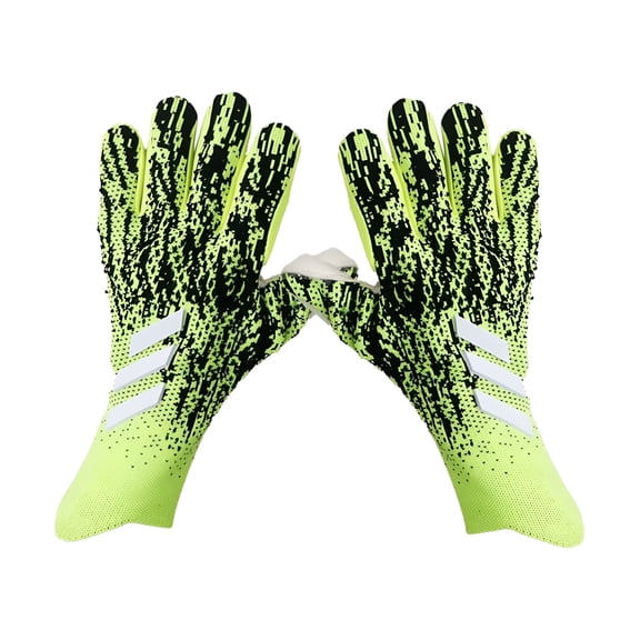 TELOLY Soccer Goalkeeper Gloves Non-skid Latex Cold-resistant Breathable Comfortable