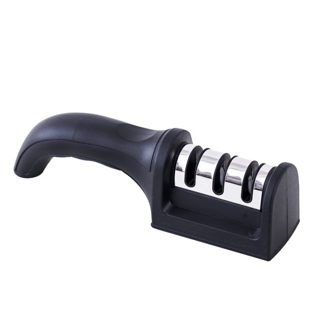 Professional Knife Sharpener Cooking Gadgets - Kitchen Sharpening Tool For Sharpening Blunt Knives, Blade, Kitchen Knives, Knife Set,Red,Black