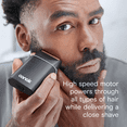 thumbnail image 4 of Matte Black Metal Shaver Conair Men™, 4 of 13