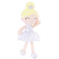 thumbnail image 5 of Gloveleya Baby Girl Gifts Baby Dolls Soft Doll Glitter Fish Scale Skirt Girl White 12inches, 5 of 10