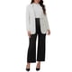 thumbnail image 2 of Pantalones de trabajo de maternidad Inspire Chic para mujeres, elásticos sobre el vientre, formales, con bolsillos, XL, negros, 2 of 6