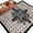 White, variant on Entryway Rug 2'x3', Farmhouse Flowers Small Rug for Kitchen Bathroom Door Mat Indoor Entrance, Ethnic Retro Abstract Pattern Lattice Non-Slip Area Rugs Floor Mats Carpet Front Door Rugs