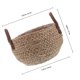 thumbnail image 5 of BEADCEST Canasta De Almacenaje De Seagrass Tejida Con Asa Para Macetas Beige, 5 of 6