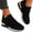 Noir, variante sur Gupgi Chaussures de Marche pour Femmes Espadrilles Décontractées en Maille Confortables Chaussures Décontractées en Tissu Extensible Respirantes