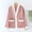 Pink B4, variant on YHAJDS Home Wear Sleep Set Solid Color Thickened V-Neck Warm Fleece Lined Cardigan Top for Women Fall And Winter