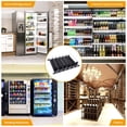 thumbnail image 3 of Ancho Ajustable Solicitud De Bebida Autopresionante, Deslizamiento Fácil De Resorte De Gran Capacidad De Gran Capacidad 6 Filas De Soda Puede Organizador Para Refrigeradores Y, 3 of 7