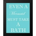 thumbnail image 2 of Greene, Taylor 12x14 Black Modern Framed Museum Art Print Titled - MERMAID MUST BATHE, 2 of 5