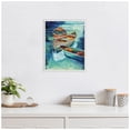 thumbnail image 5 of Amanti Art Docked Boats I Framed Canvas Wall Art Print, 5 of 10