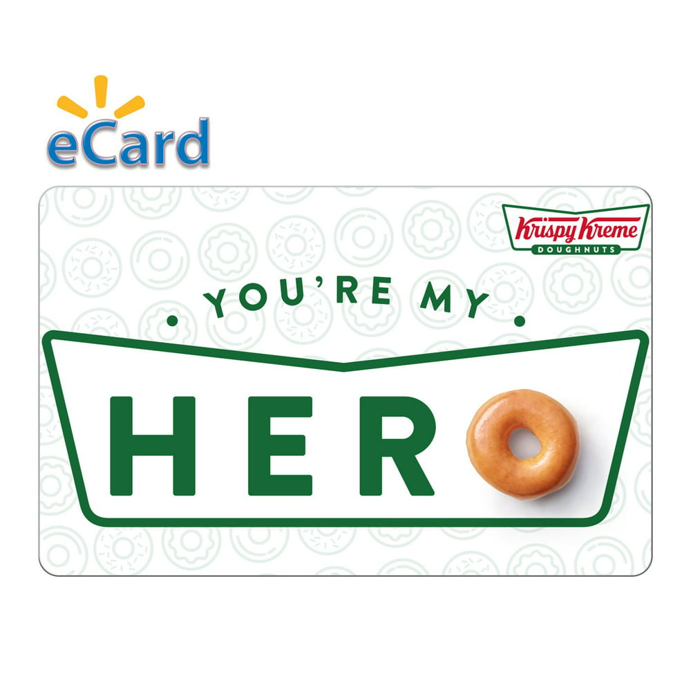 Krispy Kreme 15 Thank You Gift Card (Email Delivery