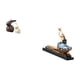 thumbnail image 5 of Juego de estatuas de cerámica, figura de bailarina de ballet, escultura de resina, adorno artístico de arte moderno, decoración adecuada para el hogar, 5 of 8