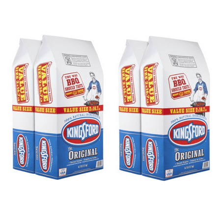 - (4 pack) Kingsford Original Charcoal Briquettes, 16.7 lb Bags