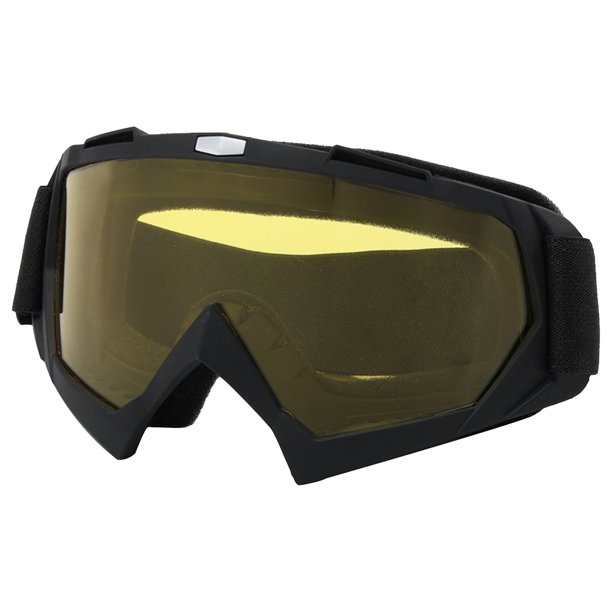 Gafas Gafas de esquí Esquí Snowboard Gafas a prueba de viento (marco de arena - Película) Negro Amarillo