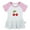 Pink Raglan Dresses #A, variant on Fruit Cherry Pattern Dresses For Baby, Newborn Babies Skirts, Infant Princess Dress, 0-24M Kids Graphic Clothes (White Sleeveless Dresses, 0-6 Months)