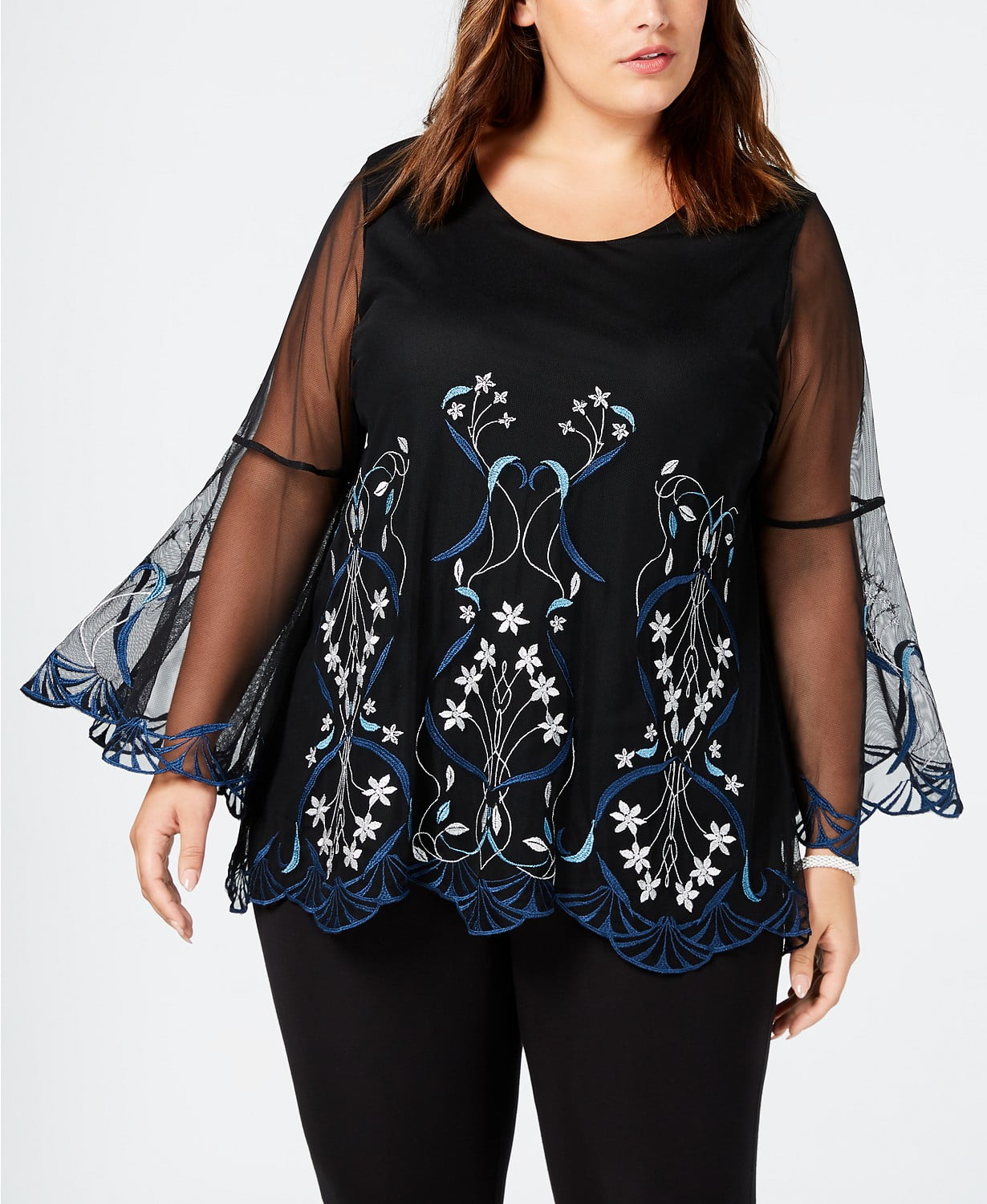 alfani women's plus size tops