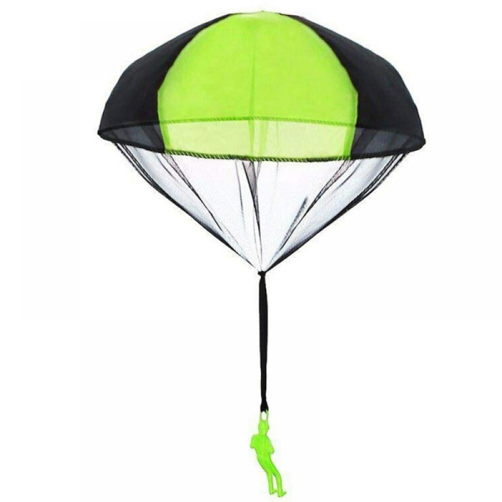 Glow in the Dark Toy Parachute Color May Vary 1 Pack New 