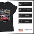 thumbnail image 6 of Ford Still Plays with Trucks T-Shirt American Classic F100 F150 Pickup Built Tough Vintage Offroad 4x4 Women's Tee, 6 of 7