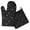 Black Night Sky, variant on Black Night Sky Pattern Kitchen Oven Mitt and Pot Holder Sets 2 Pcs for Baking, Cooking and Grilling, Heat Resistant Up To 392 °F