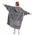thumbnail image 4 of Sudadera portátil con capucha Cozystar con bolsillo gigante, color gris, 4 of 6