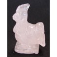 thumbnail image 1 of Feng Shui Import LLC 3000 Rose Quartz Rooster Statue, 1 of 1
