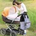 thumbnail image 6 of Kdxio Baby Diaper Backpack,Multi-Function Travel Backpack Nappy Bags,Nursing Bag, Fashion Mummy,Roomy Waterproof for Baby Care(Orchids Flowers), 6 of 6