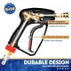 thumbnail image 5 of Pistola corta para hidrolavadora TOOLCY, comercial, 5000 PSI / 10.5 GPM, con boquillas, rosca NPT de 3/8" y conector rápido, diseño robusto para hidrolavadoras a gasolina., 5 of 5