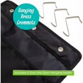 thumbnail image 2 of Wall File Organizer, 10 Pockets, Black, Wall Magazine Holder for Office, Home and Study, 2 of 5
