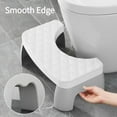 thumbnail image 6 of 1PC Waterproof Squatty Potty Toilet Stool Toilet Foot Stool Squat Stool For Pregnant Woman Children Adult Old People, 6 of 9