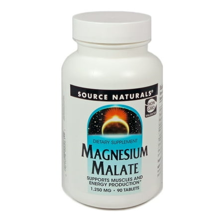 Source naturals magnesium malate 1250 mg - 90