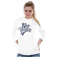 thumbnail image 3 of Cool Athletic Varsity NY Yonkers Long Sleeve TShirt Men Women Brisco Brands M, 3 of 5