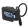 thumbnail image 4 of EN06 LCD Bike Display Meter Speedmeter with Light Connector 6pin Waterproof Wire 24V 36V 48V 60V Electric Bike Display Panel for 22.2mm Handlebar,EN06 Panel,Electric Bike Panel, 4 of 8