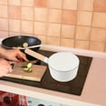 thumbnail image 4 of unbranded White Enamel Milk Pot with Non Stick Surface Portable for Cooking and Boiling, 4 of 8