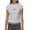 Gray, variant on Musuos Women's Summer Graphic T-Shirt Slim Fit Round Neck Cap Sleeve Tops for Daily Casual
