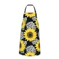 thumbnail image 3 of XMXT 1 Pcs Waterproof Kitchen Cooking Apron, Sunflower Realistic Coloring Adjustable Aprons for Women Men with Pockets, 3 of 9