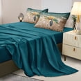thumbnail image 3 of Sea Turtle Comforter Set 8 Pieces Sea Turtle Bed in a Bag 100% Soft Microfiber Ocean Comforter Set for Bedroom Marine Life Bedding Comforter Set for Girls Boys Ocean Beach Theme Coastal Bedding Set, 3 of 8