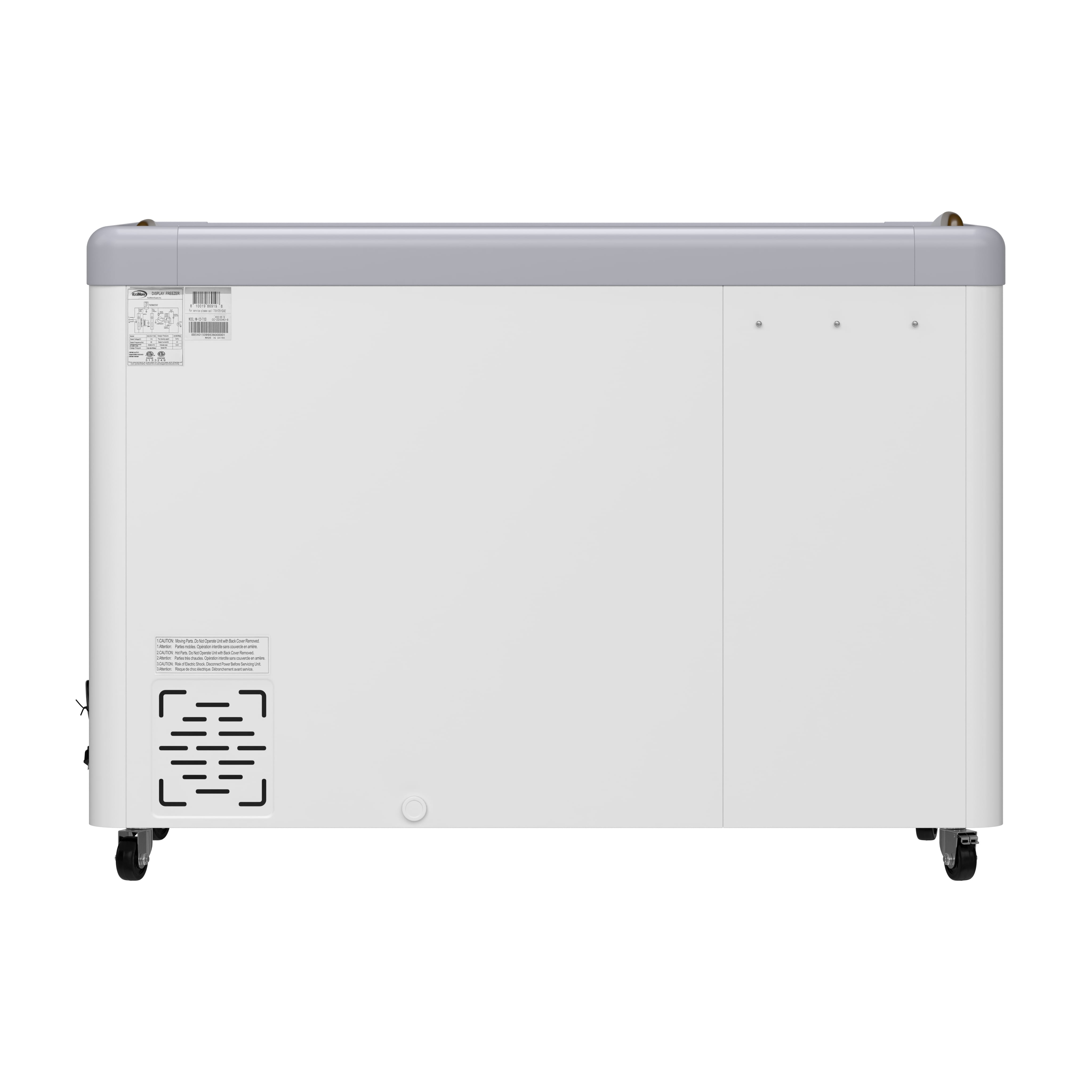 50 in. Gelato Dipping Cabinet Display Freezer with Sliding Glass Door, 13 cu. ft. KM-GDC-49SD