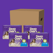 SleepOvers by Cuties, Bedwetting Underwear for Girls and Boys, X-Large 85-140 lbs, 88 Count