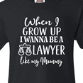 thumbnail image 4 of Inktastic Future Lawyer Like Mommy Youth T-Shirt, 4 of 5