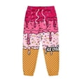 thumbnail image 7 of Kiijoy Girls Casual Outfits Ice-Cream Print Hoodie Sweatpants 2Pcs Set, Size 2-13, 7 of 7
