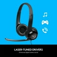 thumbnail image 4 of Logitech H390 Wired Headset, Stereo Headphones with Noise-Cancelling Microphone, USB, In-Line Controls, PC/Mac/Laptop - Black, 4 of 9