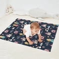 thumbnail image 2 of Dark Blue Princess Castle Pattern Blanket,Comfortable Soft Flannel Throw Blanket,All Season,Warm Lightweight Blankets for Sofa Bed Couch Living Room Chair,30"x40", 2 of 4