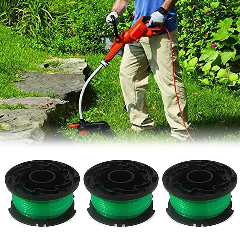 3pcs String Trimmer Spool, Fit for Black and Decker SF-080 GH3000