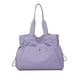 thumbnail image 2 of Bolsa De Nailon Bolso morado para mujer con múltiples bolsillos y cordón para viajes, gimnasio, oficina (1 unidad) JASKFLY, 2 of 9