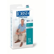Jobst for Men Casual Closed Toe 20-30 Knee High Compression Socks Khaki XLarge Full